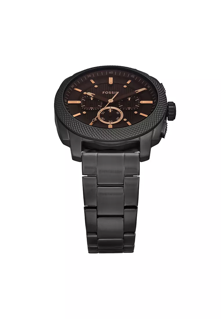 Machine Black Stainlesss Steel Watch FS6097