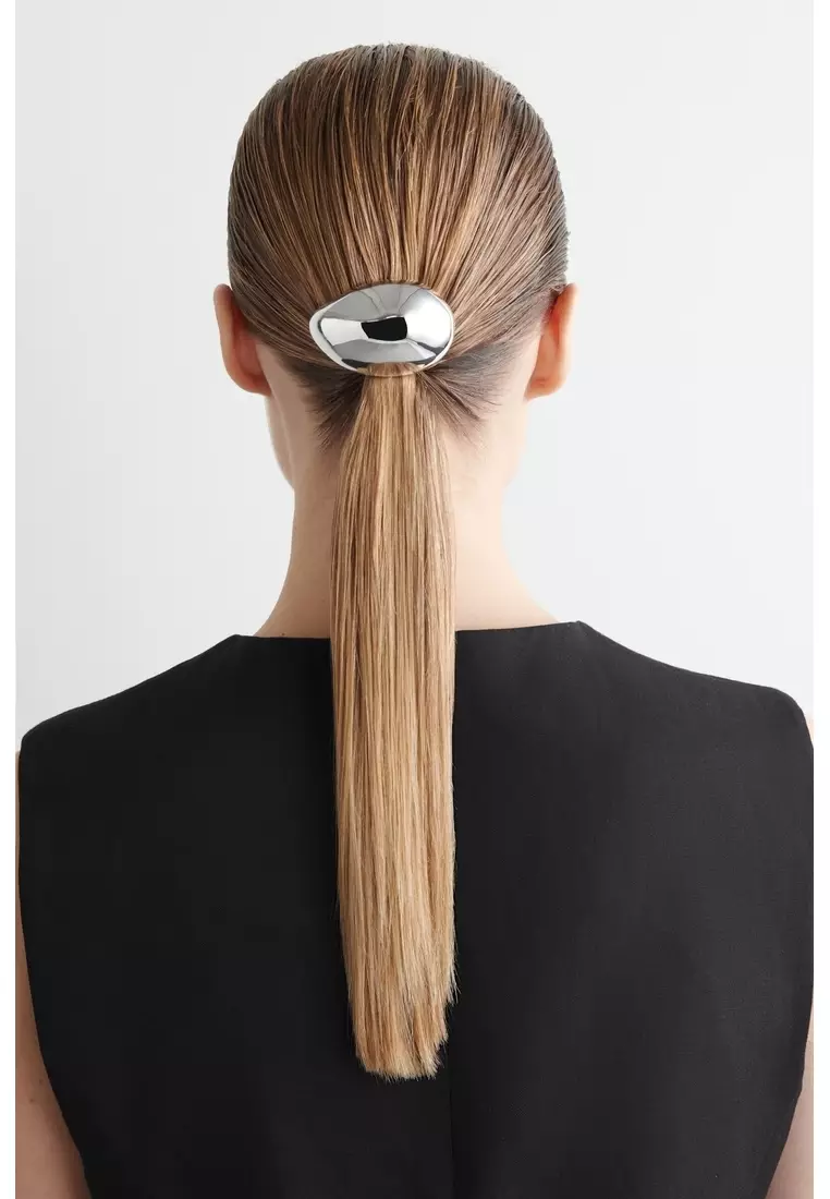 DOMED HAIR BARRETTE