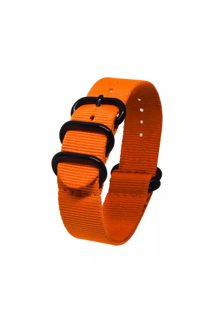 Buy 1989 Watches Co. Tangerine Orange Premium Nylon Band Strap 2024 Online ZALORA Philippines