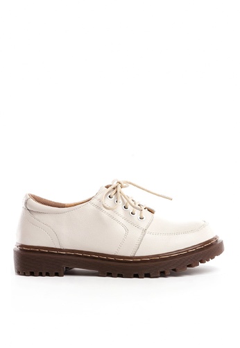 Twenty Eight Shoes white VANSA Top Layer Cowhide Oxford Shoes VSW-F11688 0FD1BSHA4F3588GS_1