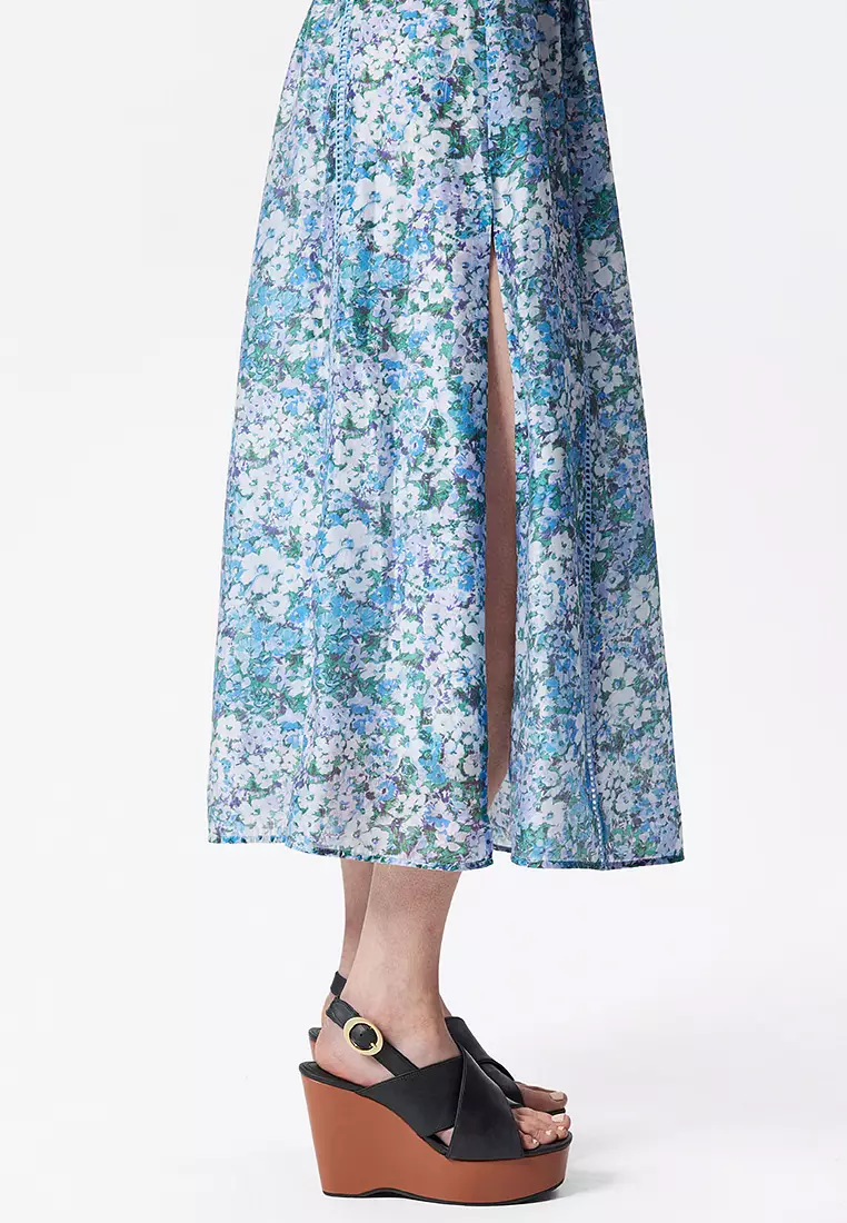 Frill Maxi Dress