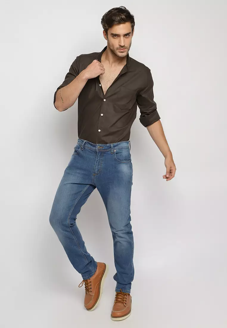 Hickory Brown Oxford Shirt