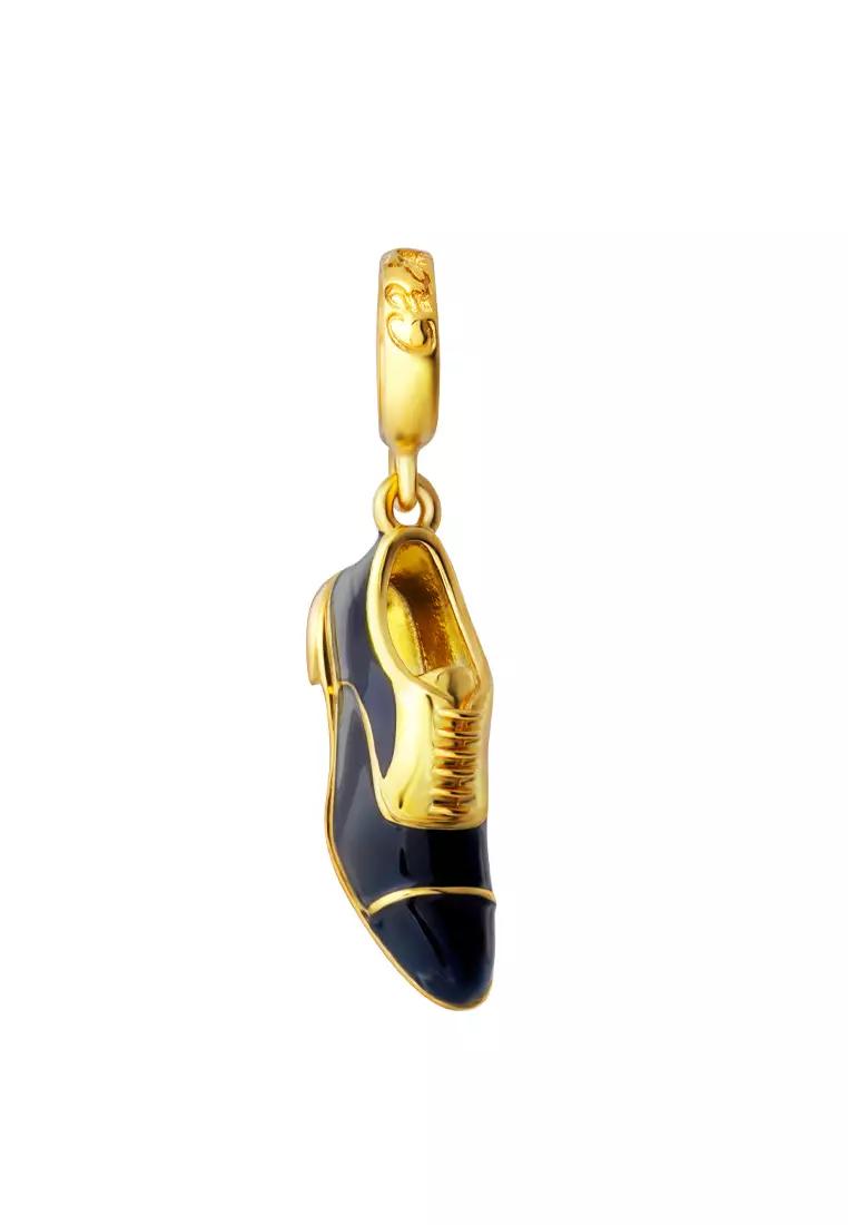 TOMEI Chomel Derby Shoe Charm, Yellow Gold 916