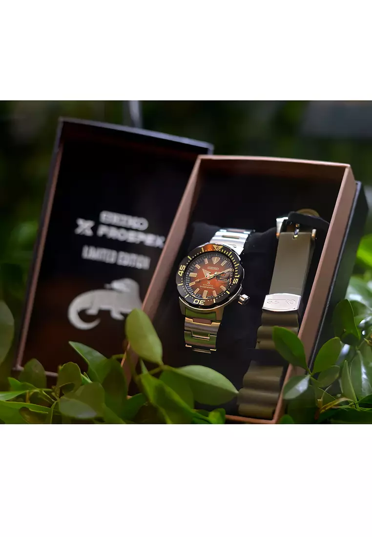 Seiko Prospex Monster SRPK55K1 Indonesian Limited Edition 500pcs Inspired by Komodo Dragon