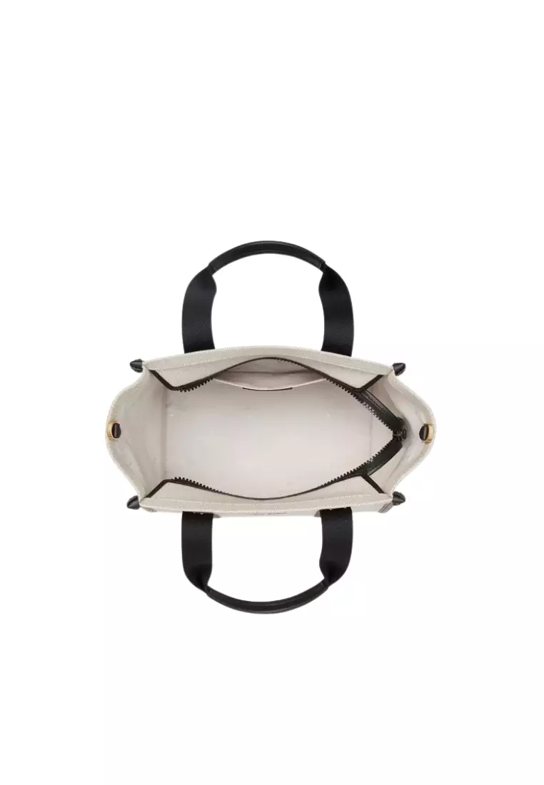 Kate Spade Kip Mini Canvas Tote Bag In Natural Multi KL062