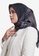 Buttonscarves black Buttonscarves The Farsha Voile Square Black 139FEAA6196B4AGS_2