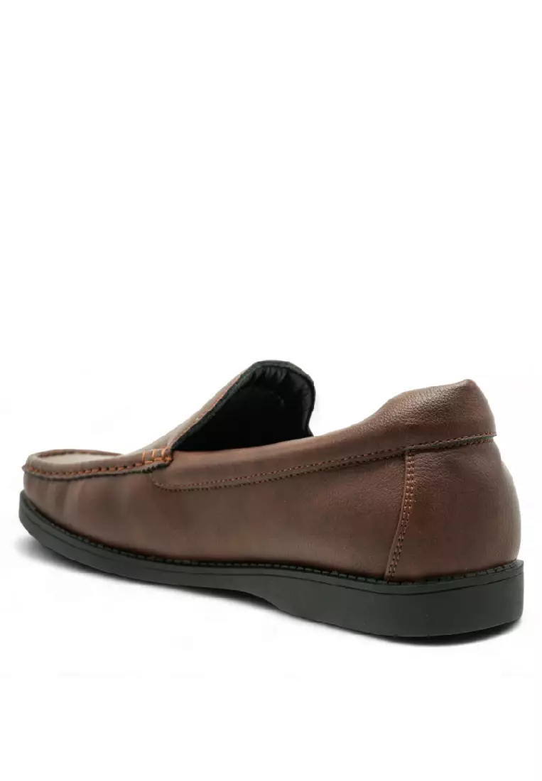 Men Slip On Faux Leather Casual Formal - 240431346