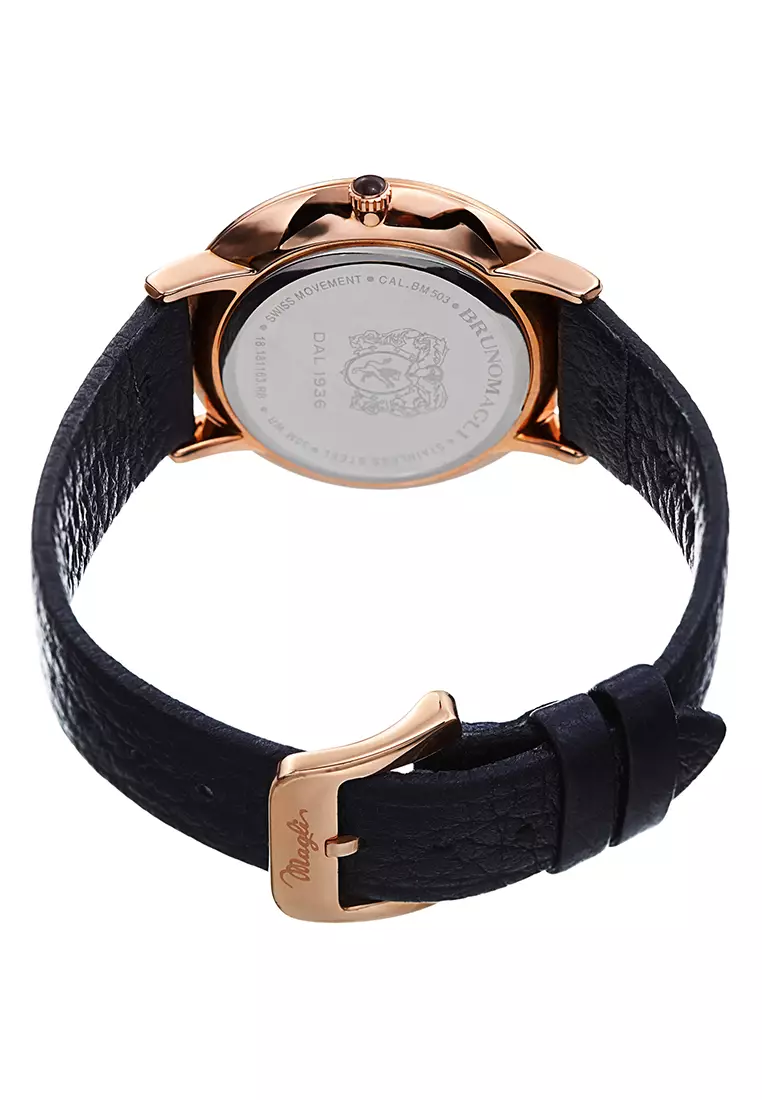 Bruno Magli Roma 21.181223.RQ Jam Tangan Wanita Swiss Analog