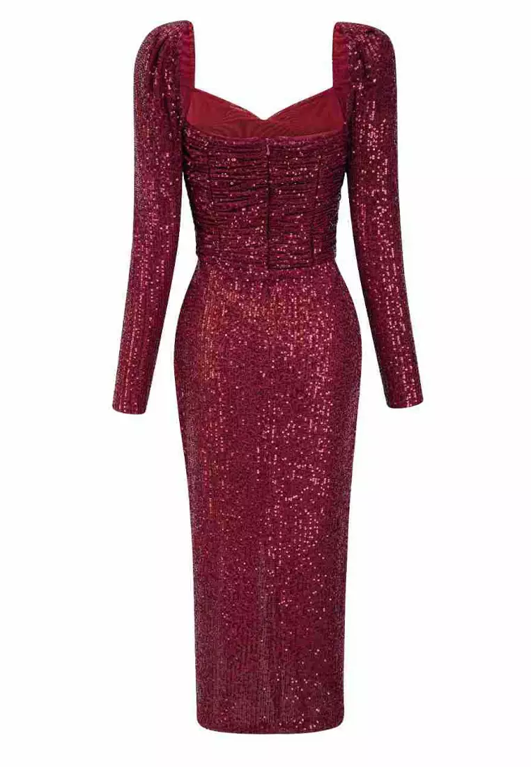 Buy Sunnydaysweety European and American Style Sequin Luxury quality Formal  Dress CA090824 2026 Online | ZALORA Philippines