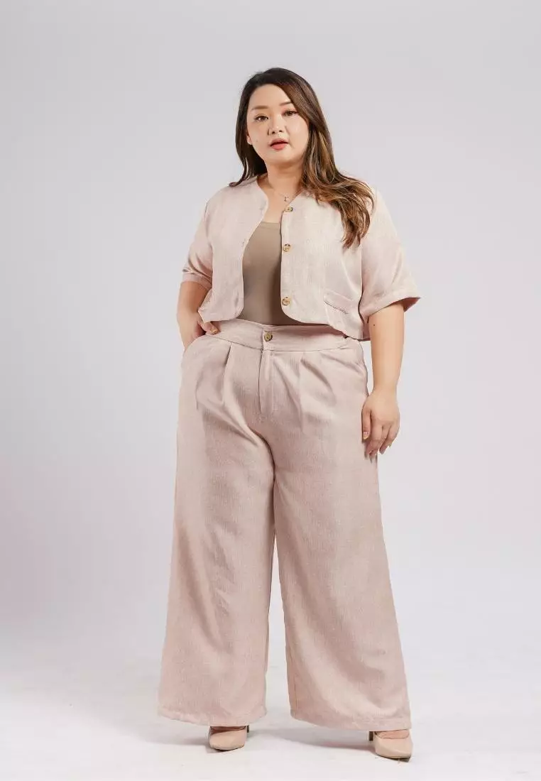 Xtramiles Ladies pants cassie pants cream