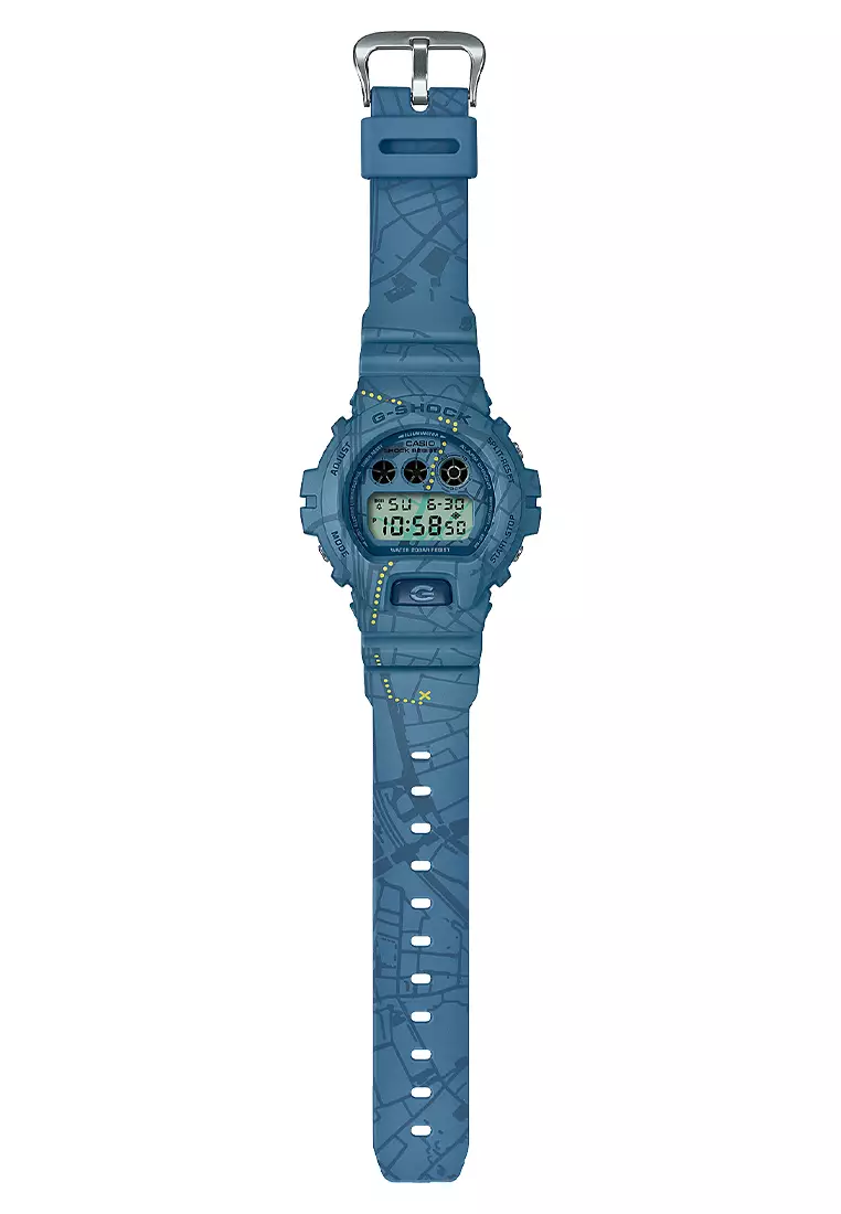 G-Shock - Jam Tangan Digital Pria - Blue - Resin Strap - DW-6900SBY-2D