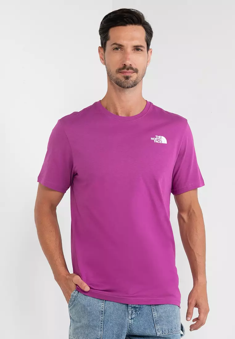 Purple north face new arrivals shirt