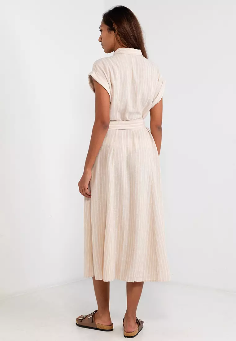 Gap midi clearance wrap dress
