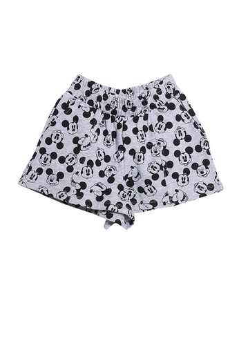 FOX Kids & Baby grey Grey Printed Jersey Shorts 17A87KAFEE06EAGS_1