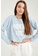 DeFacto blue Woman Knitted Long Sleeve T-Shirt C1262AA500B42CGS_5