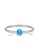 Aquae Jewels yellow Ring My BirthStone Blue Topaz – December, 18K Gold - Yellow Gold 305AAAC0B6B168GS_2