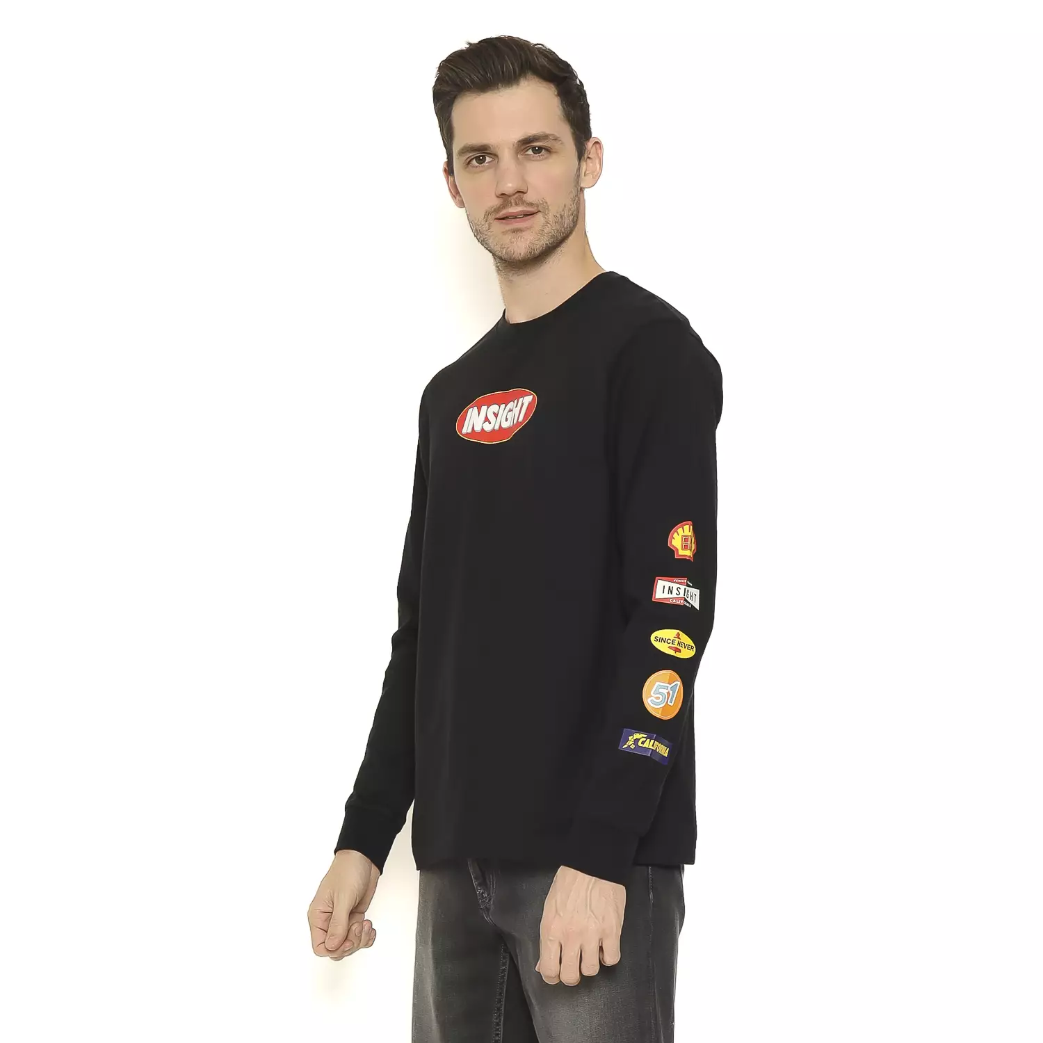 Insight Kaos Lengan Panjang Pria Racing Men Long Tee Planet Surf