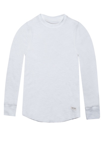 Buy Gap Long Sleeve Texture T Shirt Online On Zalora Singapore
