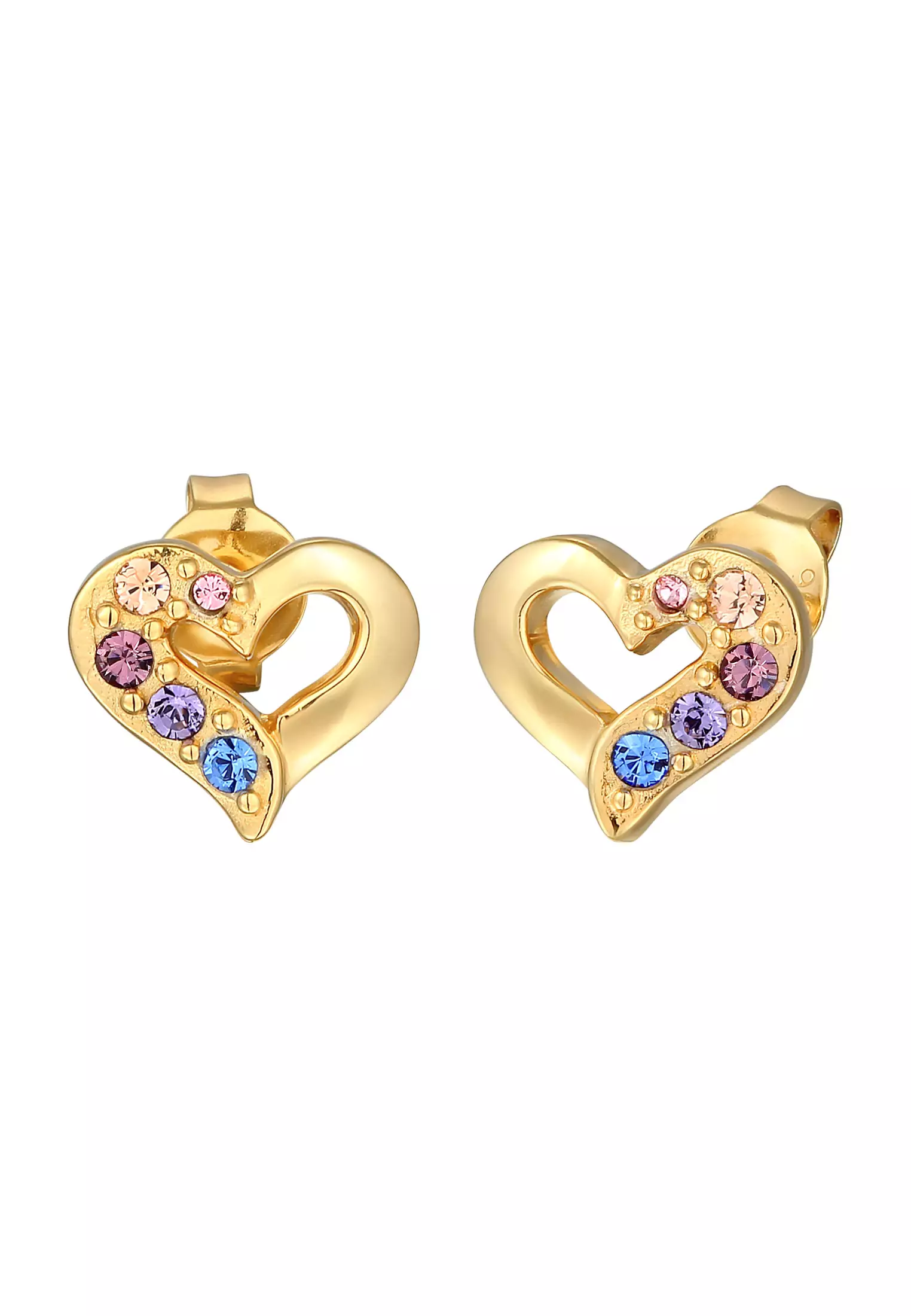 Gold ear studs sales for baby girl