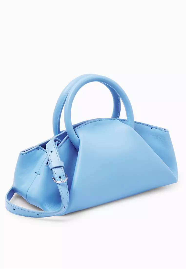 Buy COS Fold Micro Tote Bag Leather 2025 Online ZALORA