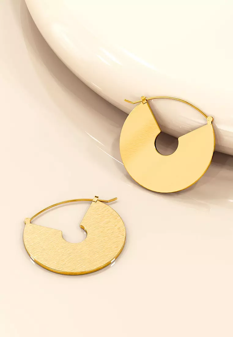Grande Gold Hoop Earrings
