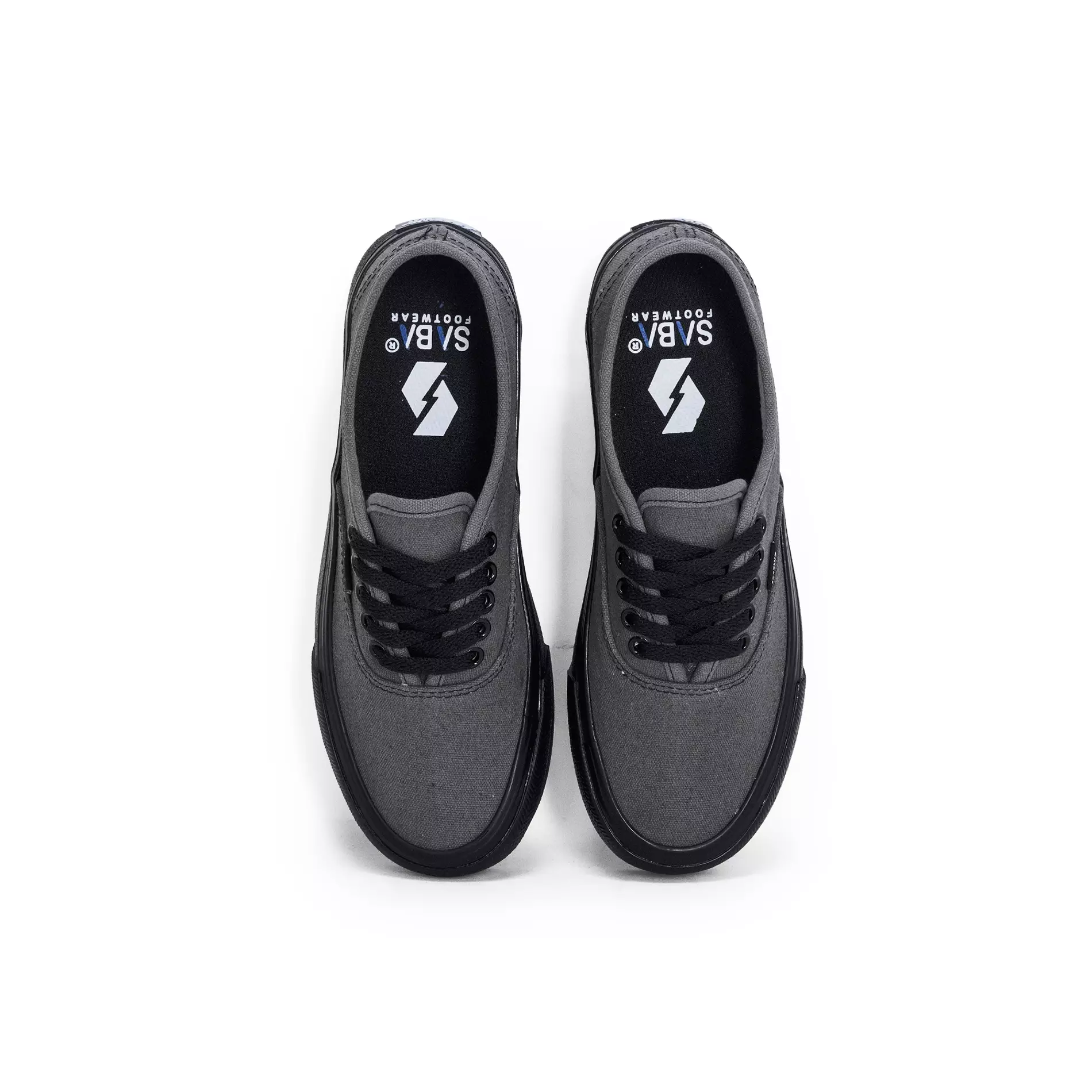 SABA Evermore Grey Black - Sepatu Casual Pria Wanita