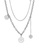 CELOVIS silver CELOVIS - Trixie Smiley Pendant with 'I Love You' Multi-layer Chain Necklace in Silver 21760AC4D70120GS_1