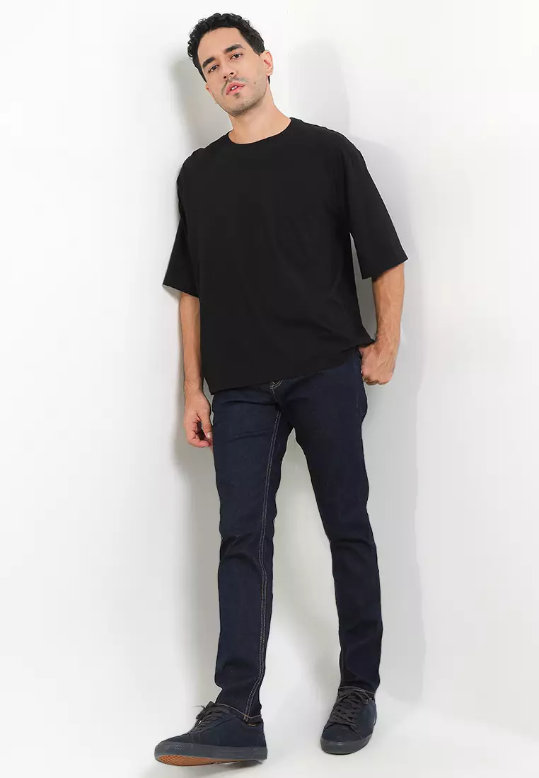 Slim Stretch Fit Denim Pants SLS119A