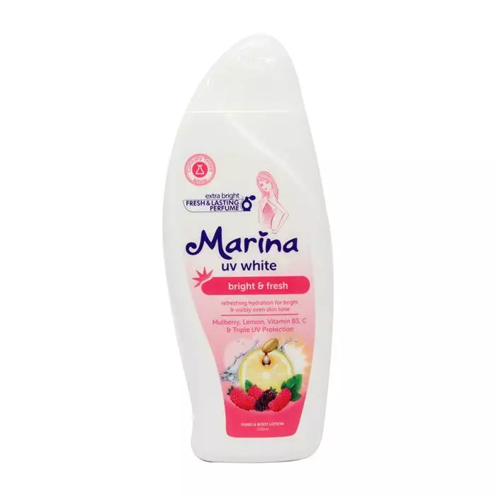 Marina Hand Body Lotion UV White Bright F200ML