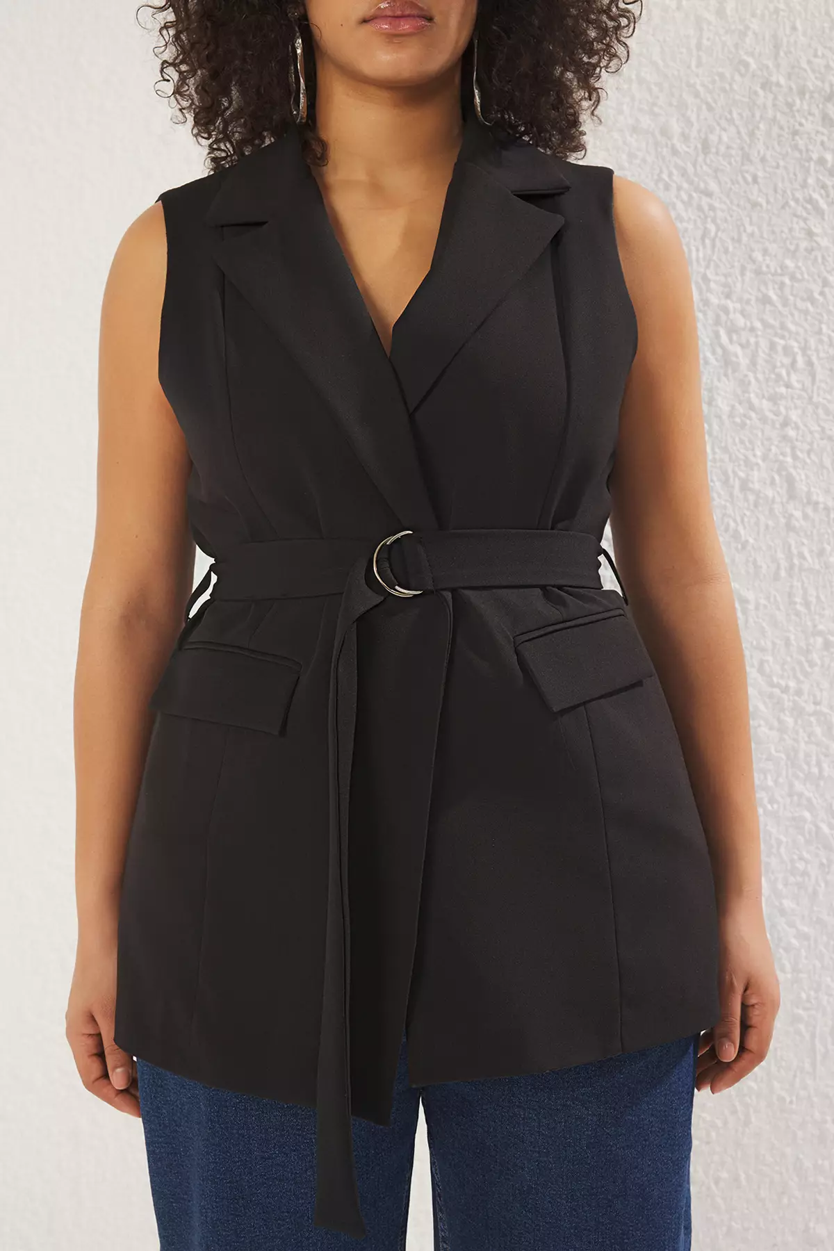 Plus Size D-Ring Vest