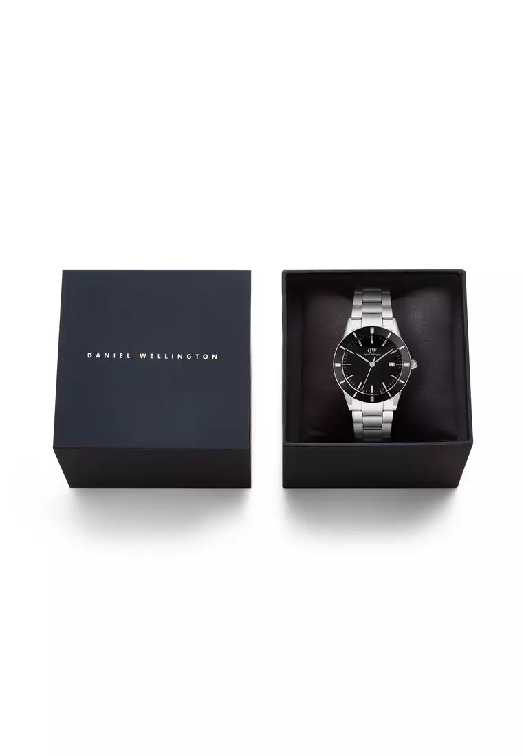 Iconic Paradigma Link Black Enamel - Men Watch stainless steel watch DW Official Authentic Original jam tanggan lelaki DW jam tangan