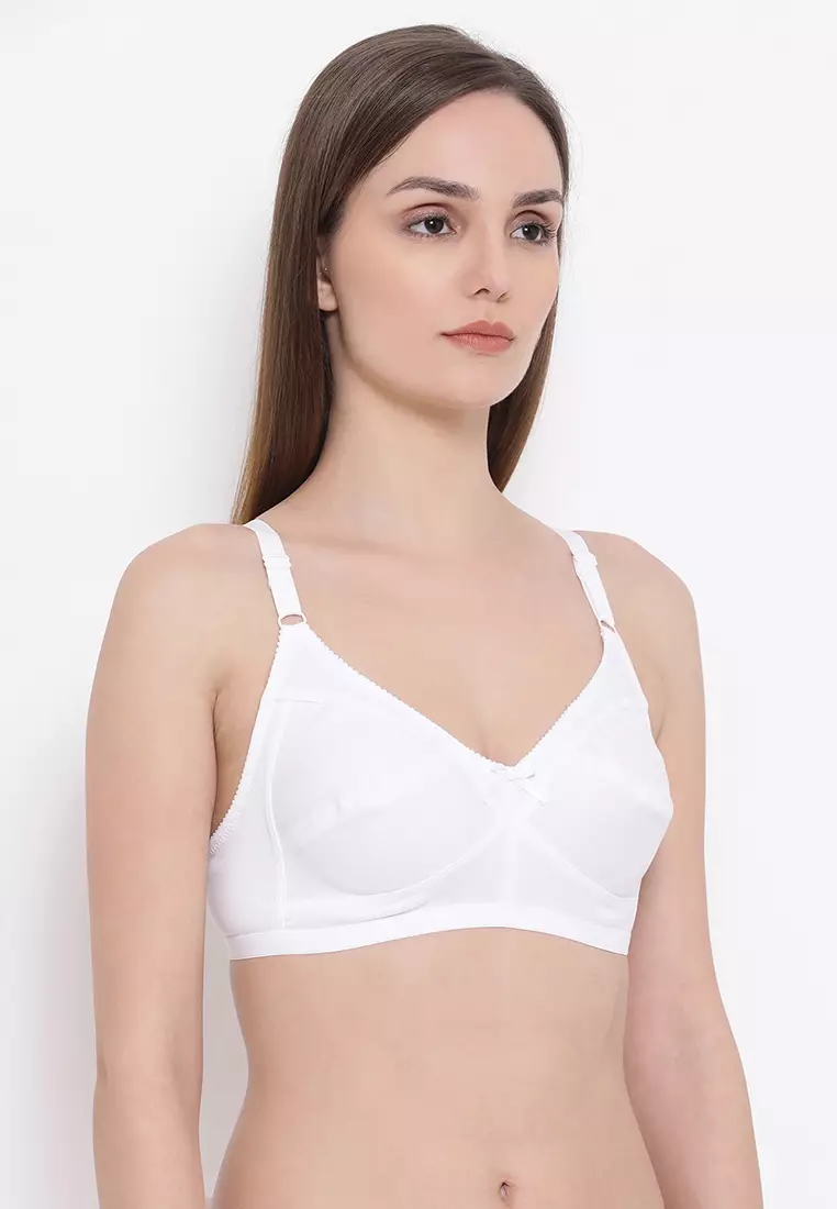 Buy CLOVIA Womens Solid Padded Non Wired Full Coverage Bra