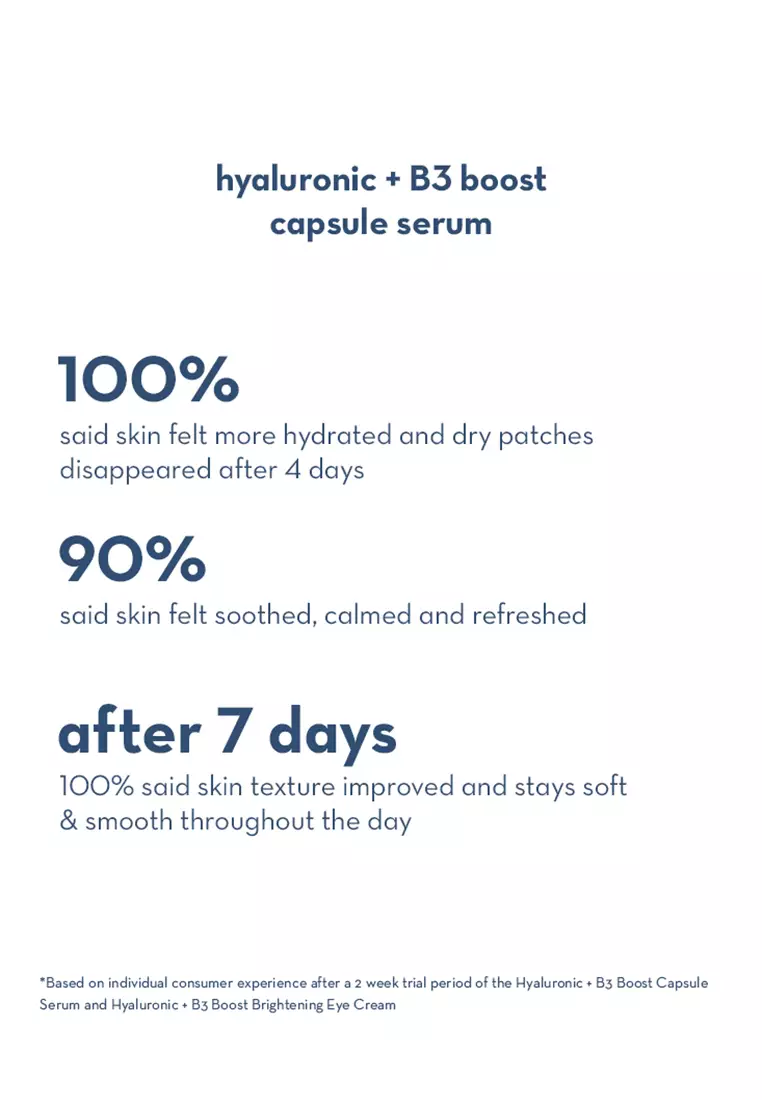 Hyaluronic + B3 Boost Capsule Serum