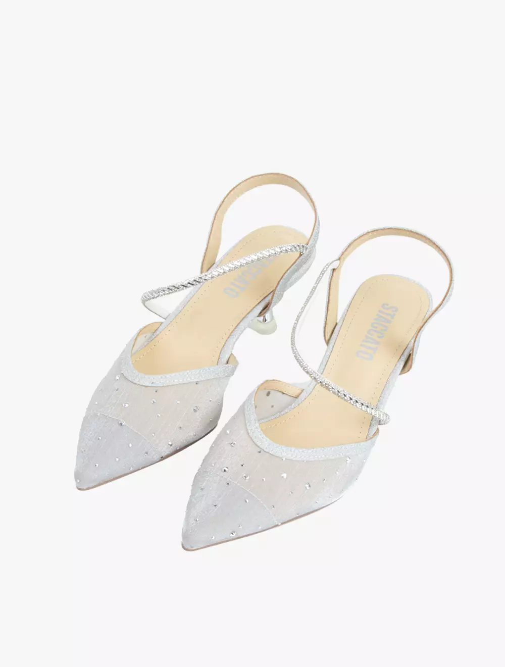 Staccato A3177-SLR Heels - Silver