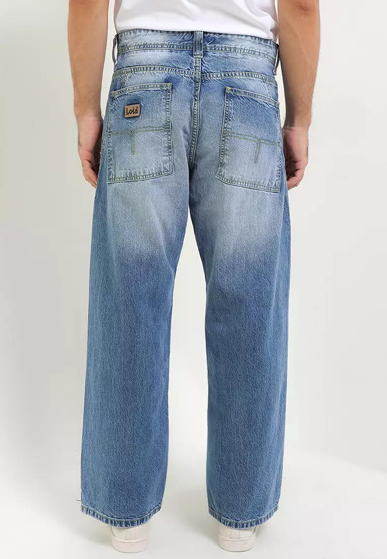 Fashion Loose Fit Denim Pants CLF114E