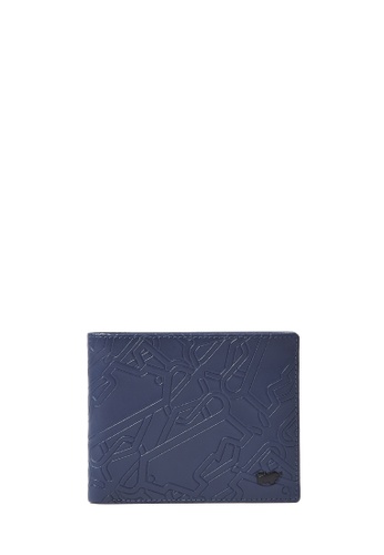 Braun Buffel blue Neil Centre Flap Cards Wallet 68E20ACCC053EEGS_1