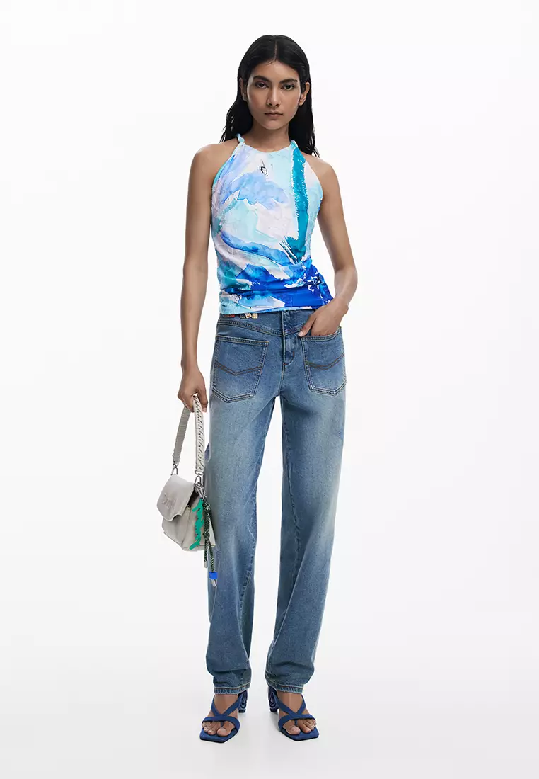 Floral tank top