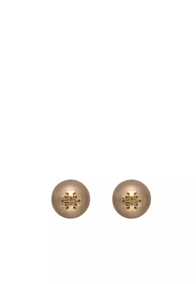 Tory burch pearl shop stud earrings