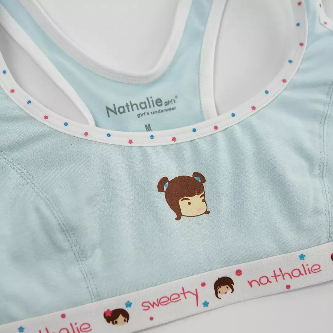 FN Kids Miniset Anak Perempuan 1 pcs NKM 1005 - Biru Muda