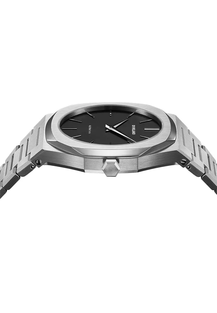 Re_Silver Ultra Thin Bracelet Watch, 40 mm
