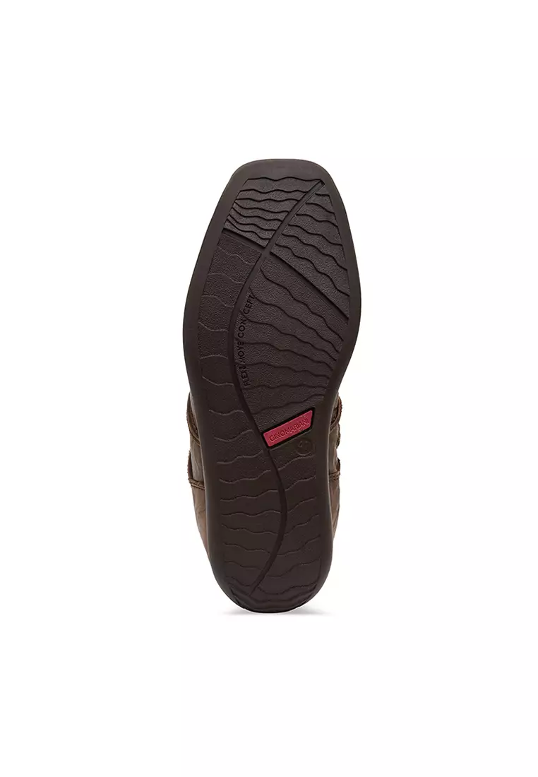 Sepatu Pria Boots Casual Gino Mariani Elario 16 Coklat Tua