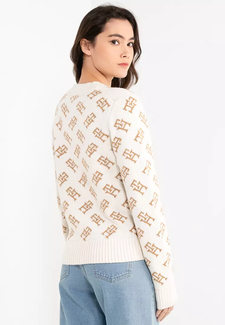 Tommy Hilfiger Monogram Sweater 2023 ZALORA