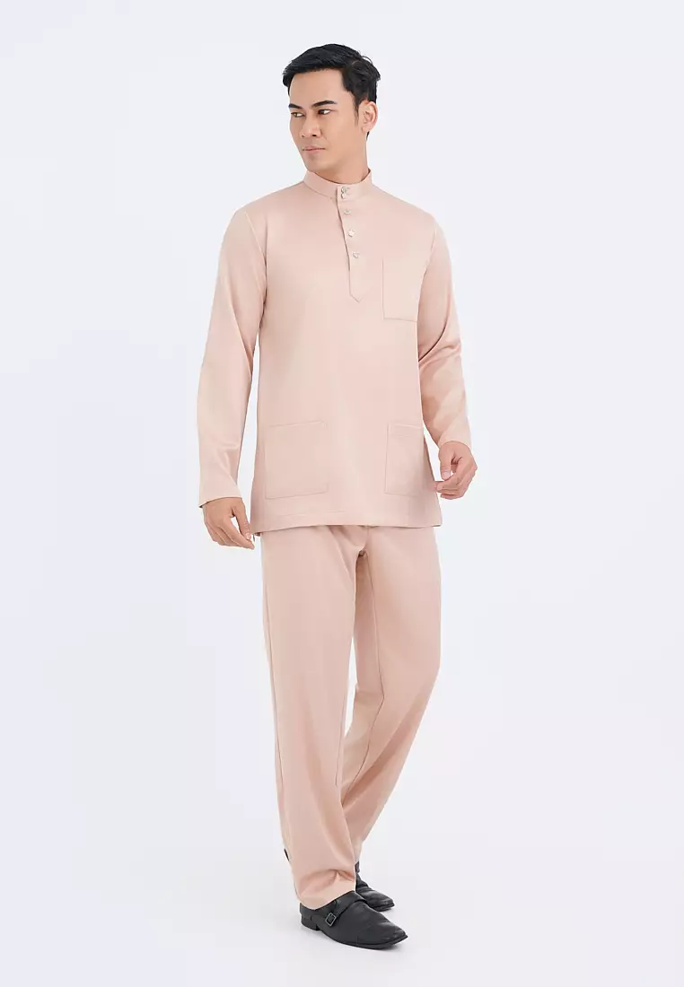 Gene Martino - Faez Baju Melayu Slim Fit Sedondon – Adult 1292