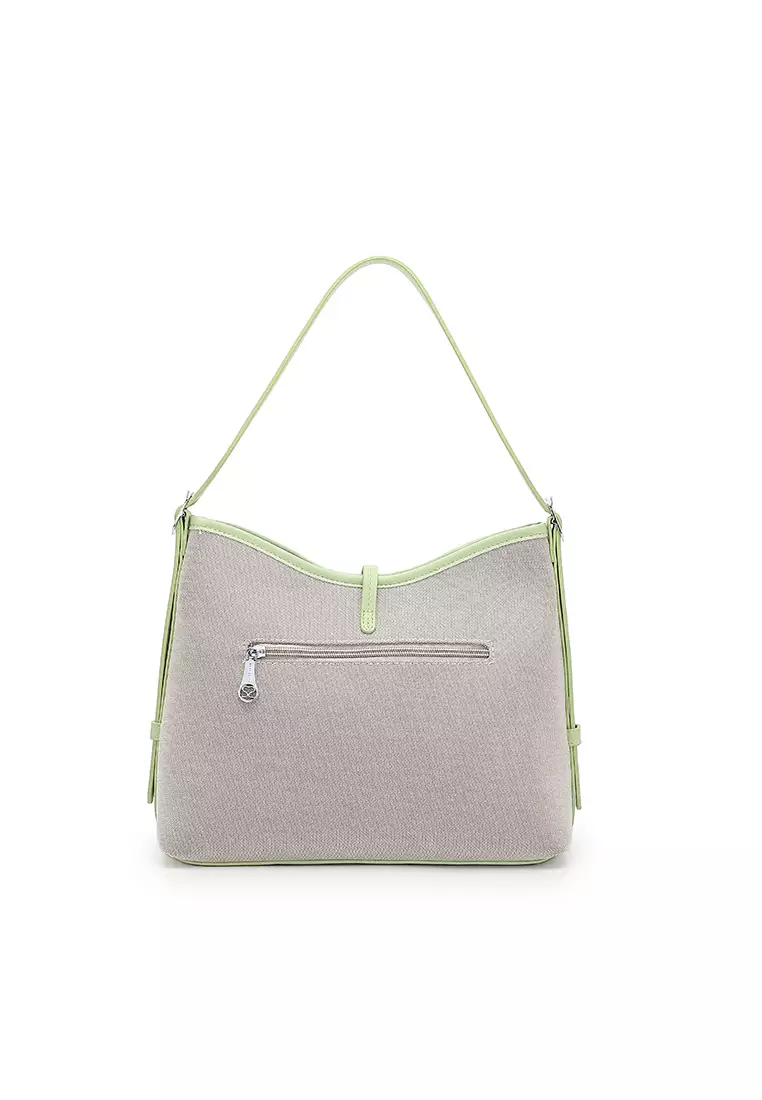 Women's Top Handle Bag / Sling Bag / Crossbody Bag - Green