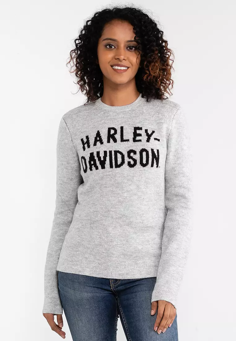 Buy Harley-Davidson Midwest Intarsia Sweater 2023 Online | ZALORA Singapore