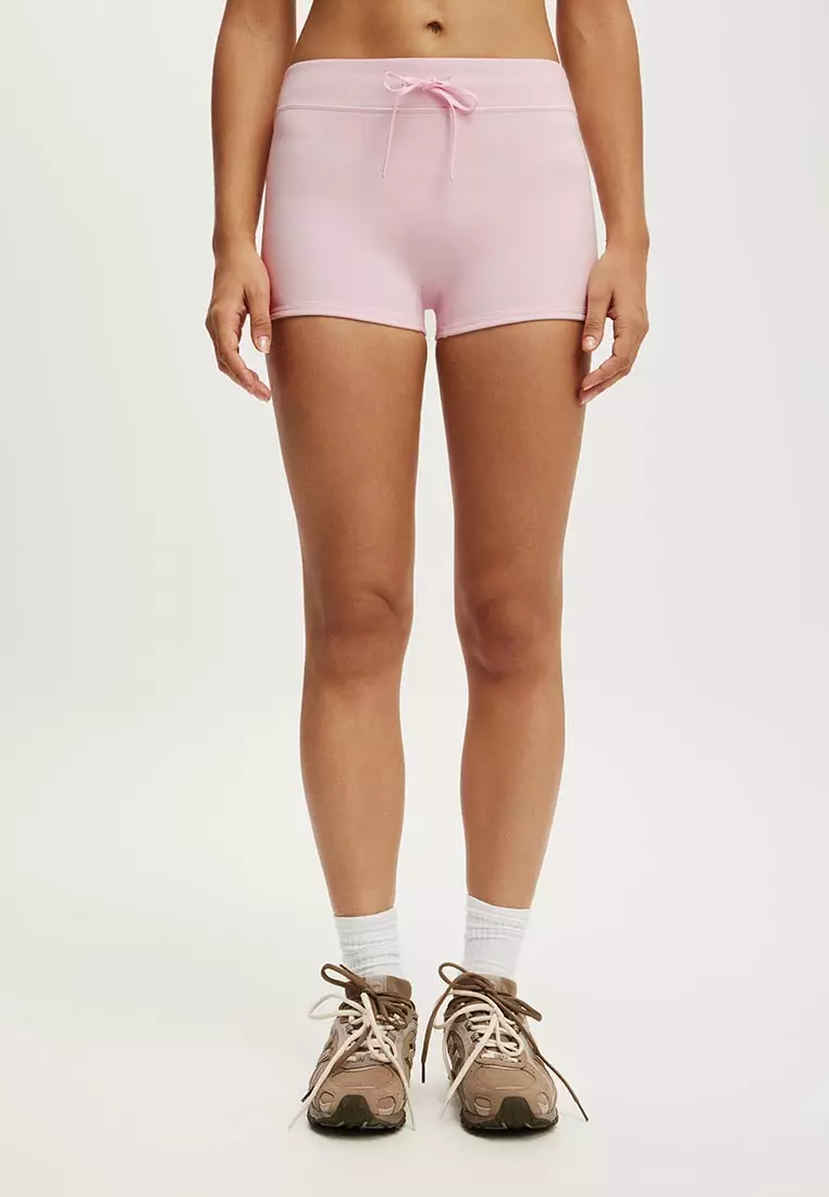 Ultra Soft Tie Front Micro Short