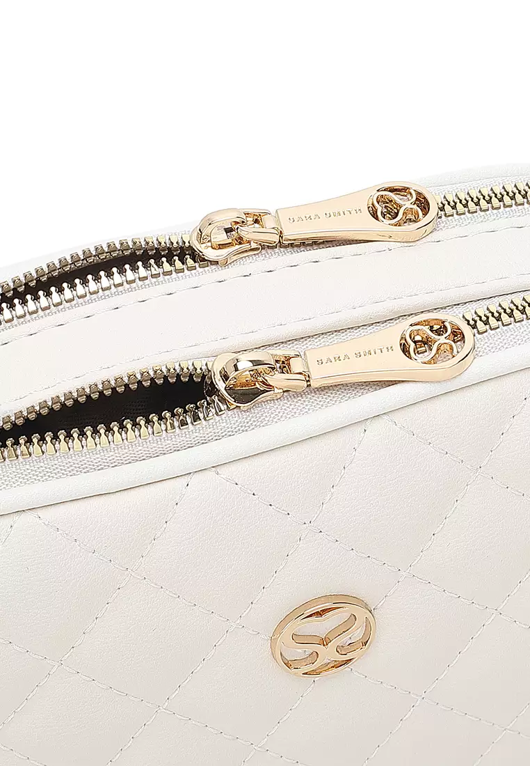 Women's Sling Bag / Crossbody Bag - White