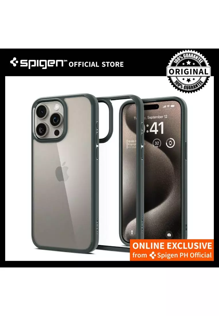 Buy Spigen Ultra Hybrid Abyss Green Case for iPhone 15 Pro Max 2024 Online