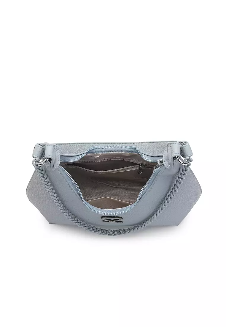 Women's Top Handle Bag / Sling Bag / Crossbody Bag / Shoulder Bag (手拿袋 / 斜孭袋 / 單肩包) - 藍色