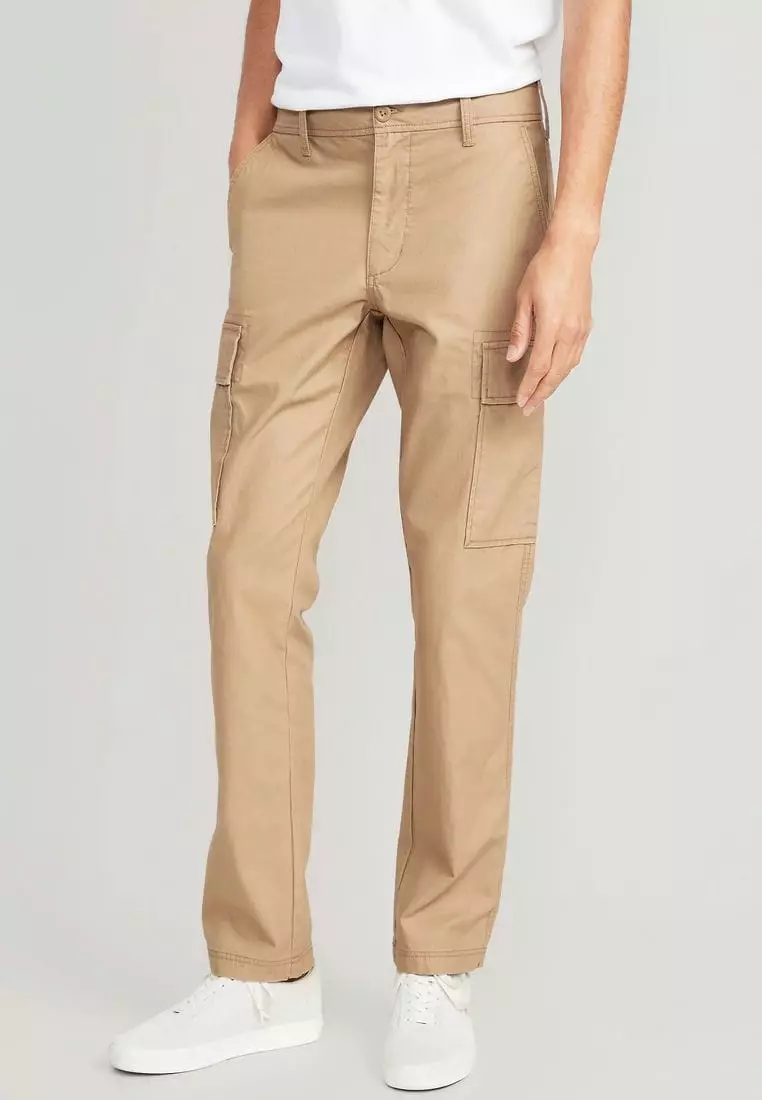 Old Navy - Maternity Solid Brown Tan Cargo Pants Size M (Maternity